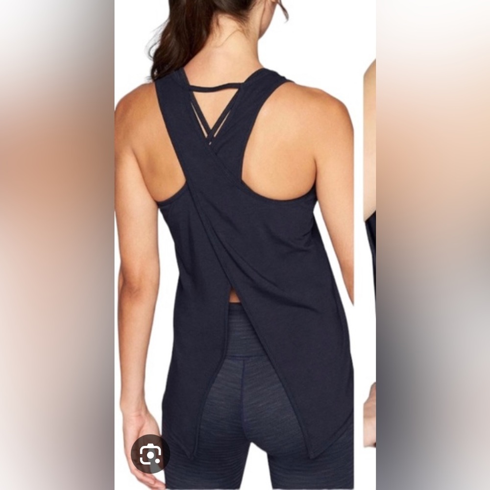 Athleta Essence Tie Back Top.